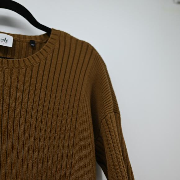 Cabi Womens Sweater Pulled Over Ribbed Casual 3/4 Sleeve S - Picture 9 of 14